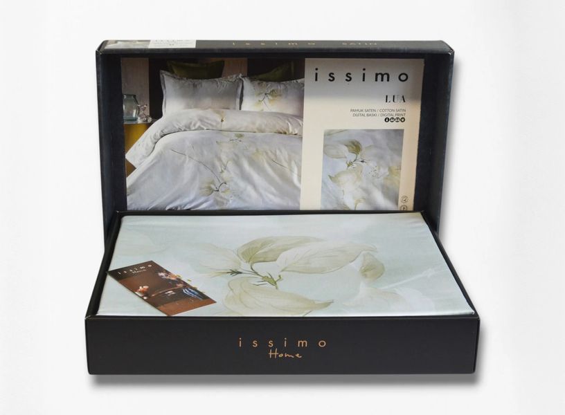 Комплект постільної білизни Issimo Digital Satin Lua сімейний 41504-К фото