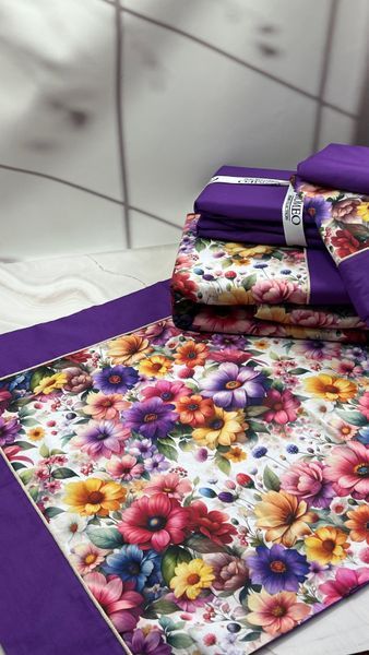 Постільна білизна Romeo Home Poplin 5D Fett розмір євро 00011 фото