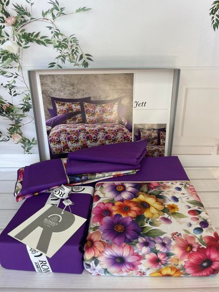 Постільна білизна Romeo Home Poplin 5D Fett розмір євро 00011 фото