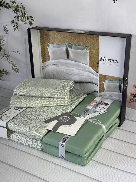 Постільна білизна євро Romeo Home Satin Morven 6263 фото