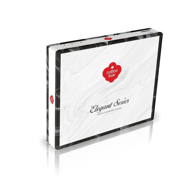 Постельное белье Cotton Box Elegant Satin Stripe евро Petrol петроль 1002938 фото