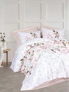 Постільна білизна Cotton Box Brice Beige євро 1002813 фото