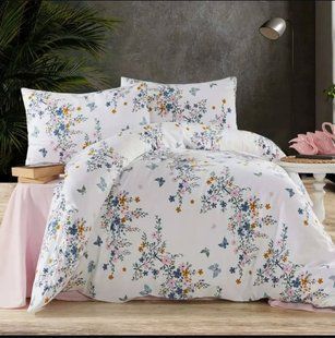 Фланелева постільна білизна Romeo Home євро 5674 фото