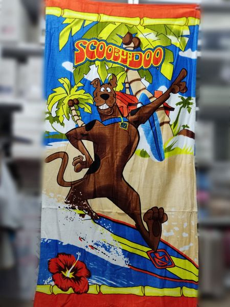 Пляжний рушник Scooby doo 75х150см. 100% Бавовна. 10079 фото