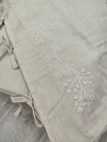 Комплект постільної білизни бавовна/льон Cotton Box євро Esmira 1001144 фото