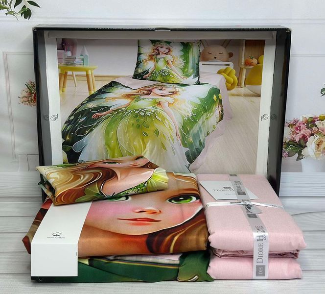 Постільна білизна Romeo home Digital Ранфорс 3D полуторний Sarila 608231 фото