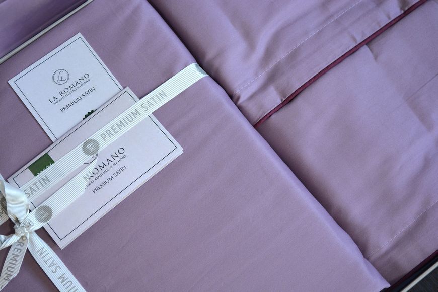 Постільна білизна сімейний розмір La Romano Premium Satin Lucca Berry 40954-К фото