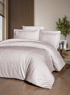Постільна білизна євро розмір La Romano Premium Satin Tracy Violet 20038-К фото