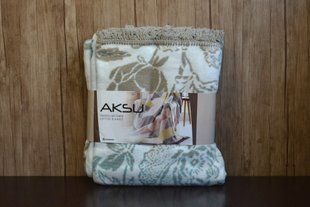 Плед бавовняний Aksu 180&times;220 см Amarente Mavi 34130-К фото