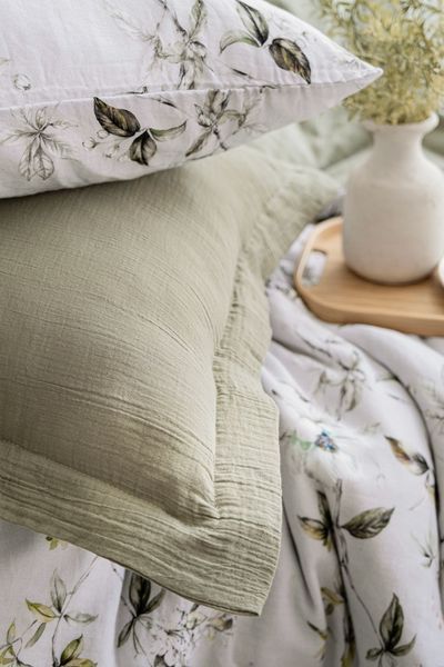 Комплект постільної білизни Saheser Digital Muslin євро Grazia 41688-К фото