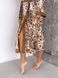 Женский халат кимоно длинный Boho Chic, корица S/M BC1 фото 5