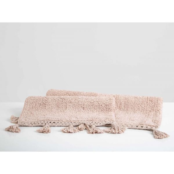 Набор ковриков Irya - Janel pembe розовый 60*90+40*60 svt-2000022273824 фото