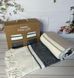 Плед хлопковый Merinos 130&times;170 см. Cozy Life Black Beige 39391 фото 1