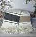 Плед хлопковый Merinos 130&times;170 см. Cozy Life Black Beige 39391 фото 2