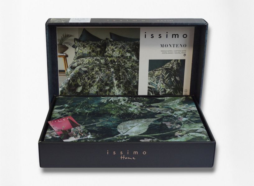 Комплект постільної білизни Issimo Digital Satin Monteno євро 41566-К фото