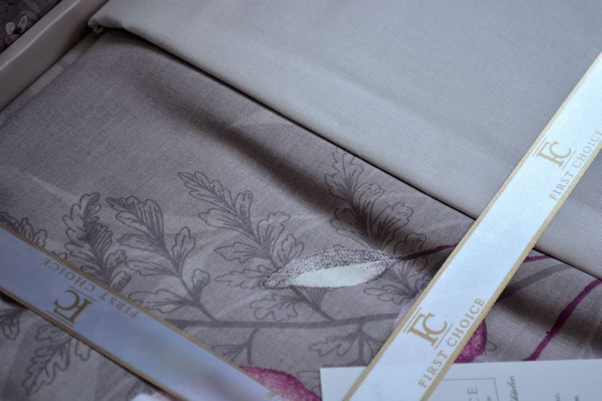 Постільна білизна First Choice Ranforce євро Hardy Violet 40525-К фото