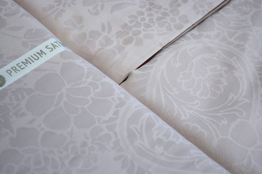 Постільна білизна євро розмір La Romano Premium Satin Tracy Violet 20038-К фото