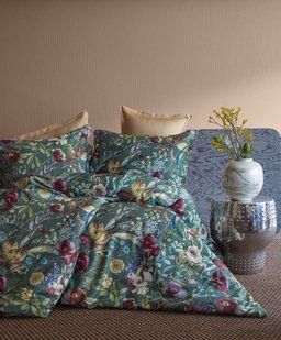 Комплект постільної білизни Issimo Digital Satin Nimpha євро 41559-К фото