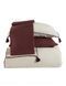 Постільна білизна з покривалом Dantela Satin 240 x 260 см Drina Bordo 41460-К фото 4