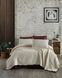 Постільна білизна з покривалом Dantela Satin 240 x 260 см Drina Bordo 41460-К фото 1