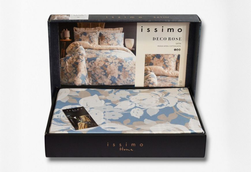 Постельное белье Issimo Cotton Satin евро Deco Rose 40846-К фото