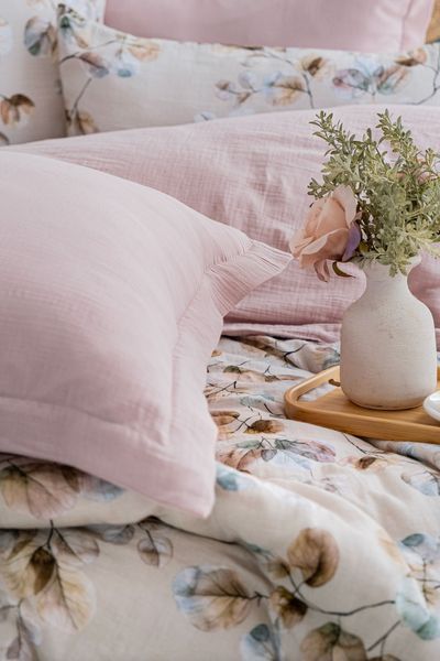 Комплект постільної білизни Saheser Digital Muslin євро Fantasia 41687-К фото