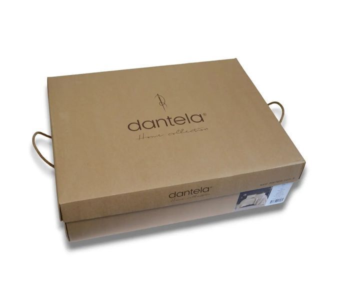Постельное белье с покрывалом Dantela Satin 240 x 260 см. Drina Antrasit 41456-К фото