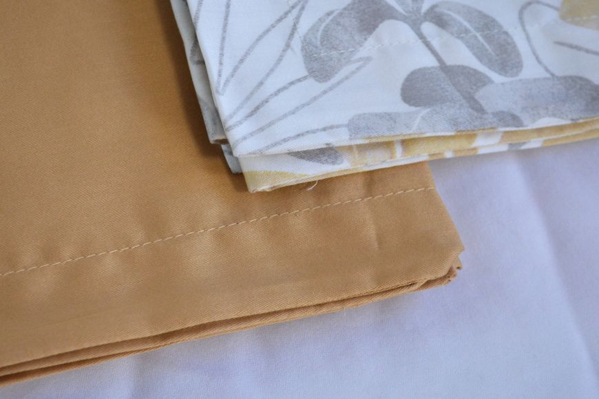 Постільна білизна Issimo Cotton Satin євро Occale Beige 40843-К фото