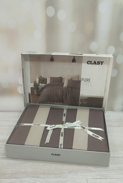 Постільна білизна євро розмір Clasy Pure Series V2 1005075 фото