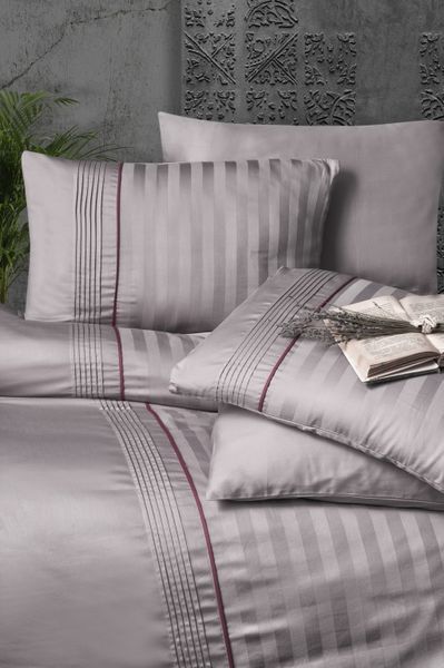 Постільна білизна First Choice Deluxe Satin євро Modalife Lavender 21173-К фото
