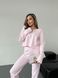 Домашній костюм Кофта + Штани, рожевий S/M 195r фото 4
