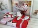 Постільна білизна Romeo home Digital Ранфорс 3D полуторний Cat 6086 фото 3