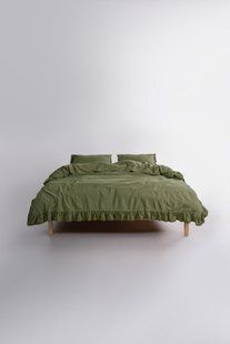 Постільна білизна Limasso Stonewashed Ranforse євро Sicilia Capulet Olive 41622-К фото