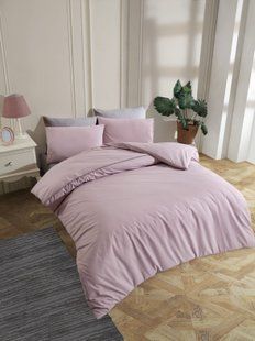 Постельное белье евро размер Turkiz Prima Marino Violet 40500-К фото