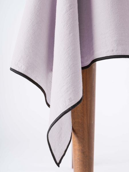 Скатертина з вареної бавовни Limasso Esualte 160&times;220 см. Opal Grey 33222-К фото