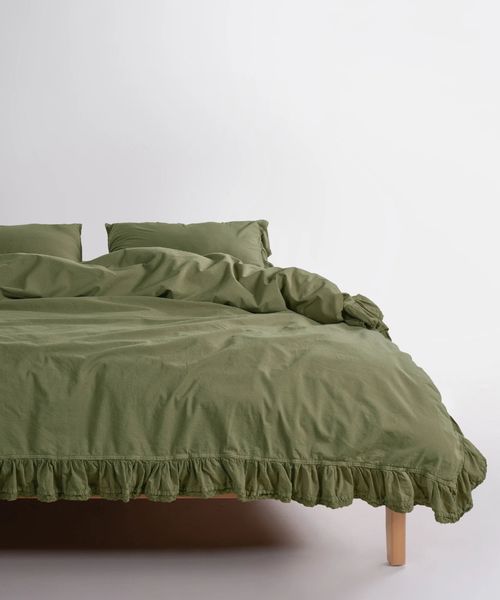 Постільна білизна Limasso Stonewashed Ranforse євро Sicilia Capulet Olive 41622-К фото