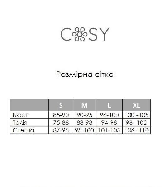 Жіночий комплект шовковий халат+піжама Tango, чорний S Set221PBXL фото