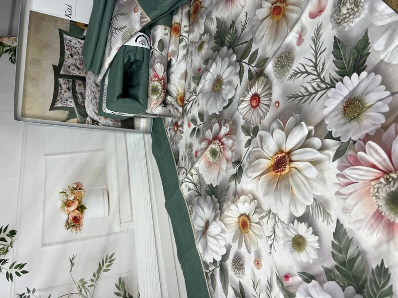 Постільна білизна Romeo Home Poplin 5D Kai розмір євро 00018 фото