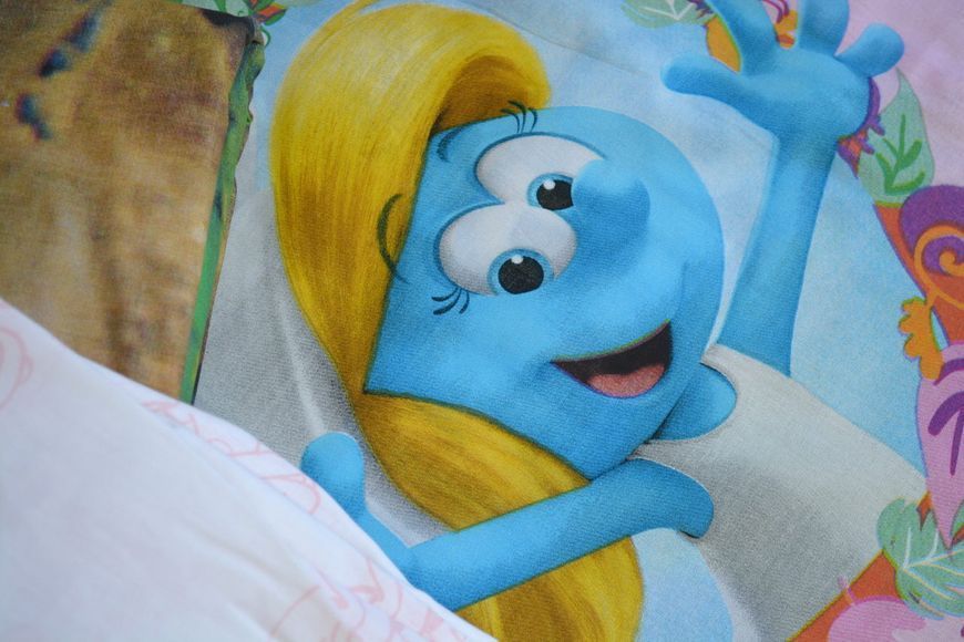 Підліткова постільна білизна TAC Disney полуторний ранфорс Funny Girl 41206-К фото