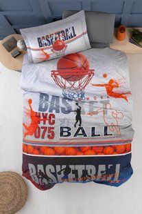 Постільна білизна First Choice Exclusive Digital Ранфорс 3D полуторний Basketball 21622-К фото