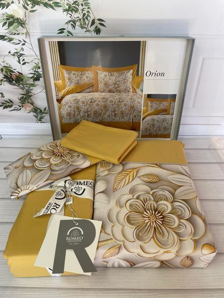 Постільна білизна Romeo Home Poplin 5D Orion розмір євро 00019 фото