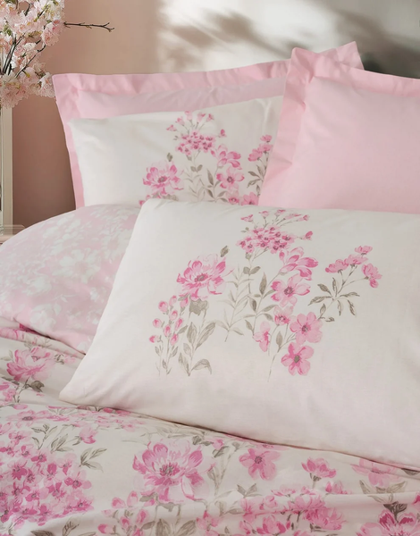 Постельное белье Cotton Box Floren Pembe евро 1012812 фото