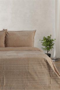 Покривало з наволочками Merinos Modern Line 220&times;240 см бежеве 34081-1-К фото