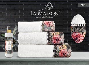 Подарунковий набір рушників La Maison 3 шт з ароматом Etel 30264-К фото