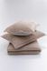Покрывало с наволочками Merinos Modern Line 220&times;240 см бежевое 34081-1-К фото 2