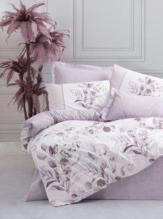 Постільна білизна Cotton Box Nadia Lila євро 1002814 фото