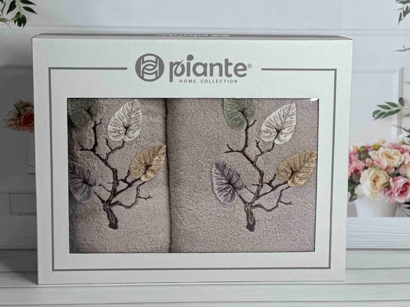 Подарунковий набір рушників Piante Home 100% Бавовна 5783 фото