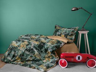 Комплект постільної білизни Issimo Digital Satin Rocky полуторний 41096-К фото