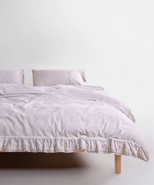 Постільна білизна Limasso Stonewashed Ranforse євро Sicilia Natural Cream 41626-К фото