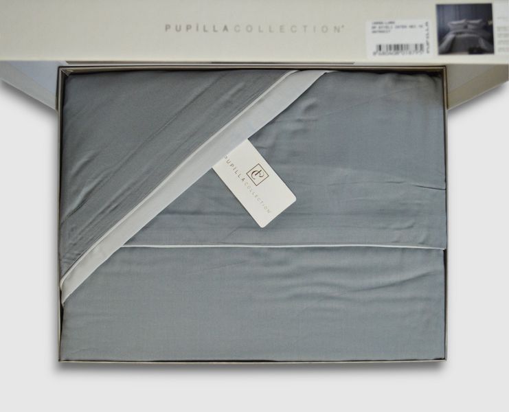 Постільна білизна Pupilla Exclusive Satin Lara Antrasit сімейний 41494-К фото